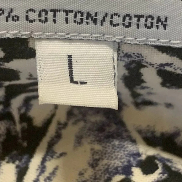 Columbia Men's Vintage Fish Outdoors Print Cotton Short Sleeve Button Up Size L‎ - Picture 8 of 11